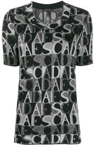 Thumbnail for your product : Escada Logo Intarsia Knitted Top