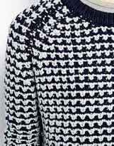 Thumbnail for your product : Shae Chunky Waffle Knit Jumper
