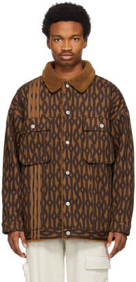 Denim monogram jacket ivy park Clearance