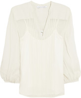 Thumbnail for your product : Diane von Furstenberg Tanyana silk-chiffon blouse