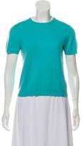 Thumbnail for your product : Henri Bendel Cashmere Short Sleeve Top