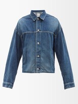 Thumbnail for your product : Kuro Dynamo Recycled-denim Jacket - Blue