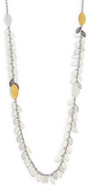 Thumbnail for your product : Gurhan Willow 24K Yellow Gold & Sterling Silver Long Fringe Necklace