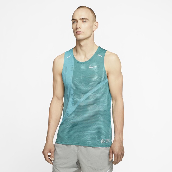 Nike Men's Running Tank Rise 365 - ShopStyle Activewear Shirts