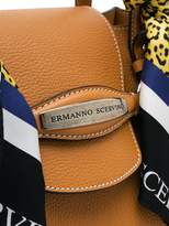Thumbnail for your product : Ermanno Scervino scarf shopper bag
