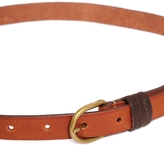 Thumbnail for your product : ASOS Leather Contrast Keeper Waist Belt