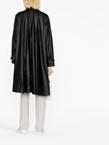 Thumbnail for your product : MM6 MAISON MARGIELA Faux-Leather Trench Coat