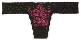 Thumbnail for your product : Hanky Panky Bright Rose Petal Thong