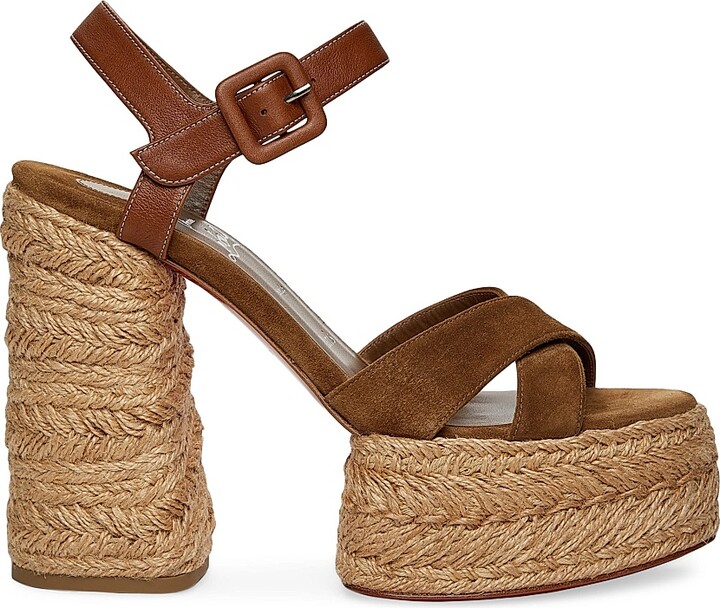Christian Louboutin Women's Super Calakala 130MM Sandal Heels - Rhea - Size 10