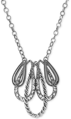 Carolyn Pollack Lasting Connections Pendant Necklace in Sterling Silver