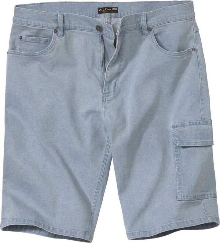 Atlas for Men Denim Cargo Shorts - ShopStyle