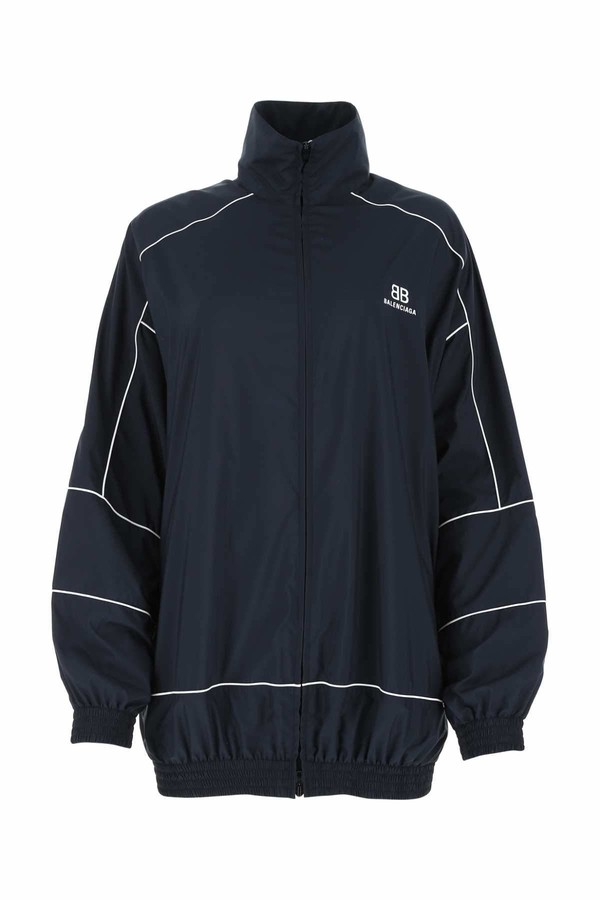 balenciaga track jacket red