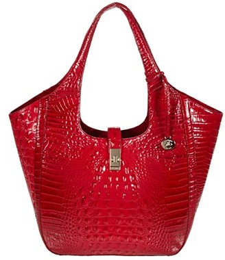 brahmin orange handbag
