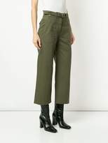 Thumbnail for your product : Rag & Bone cropped high rise trousers