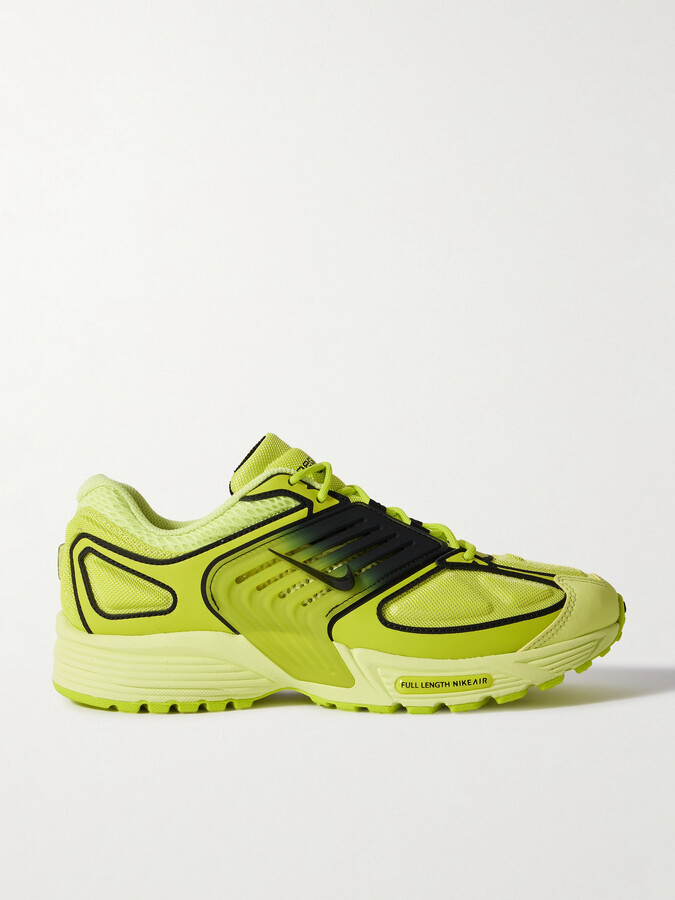 Nike - Air Pegasus Wave Rubber-trimmed Mesh Sneakers - Green