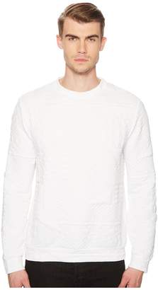 Versace Jeans Logo Textured Sweatshirt