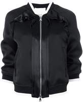 Thumbnail for your product : 3.1 Phillip Lim Ruffle-trim bomber jacket
