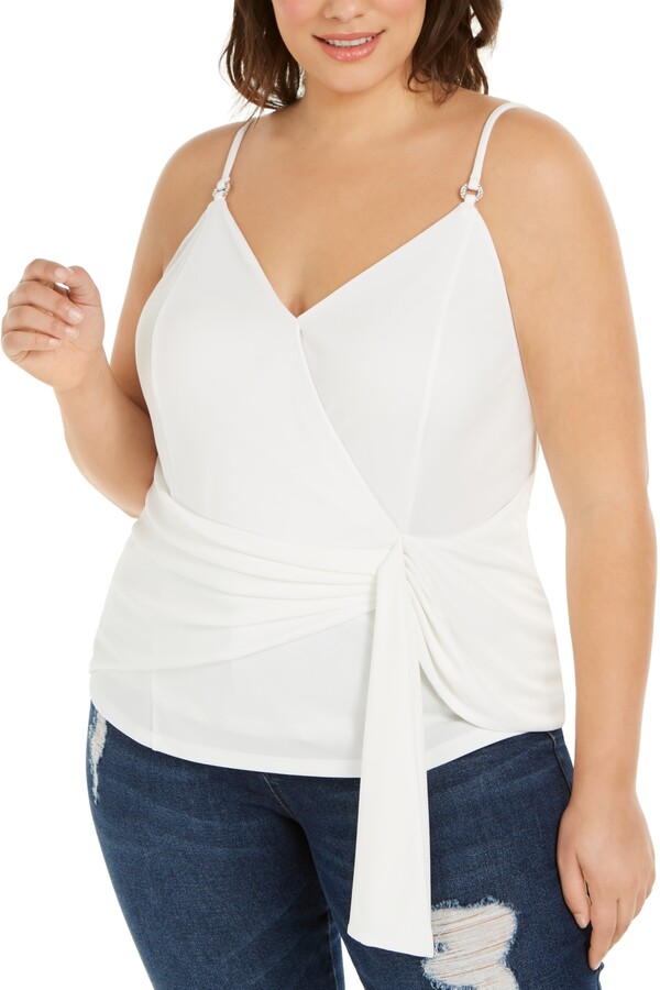 macys plus size tank tops