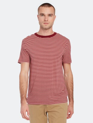 Scotch & Soda Striped Tencel T-Shirt