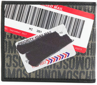 Moschino printed wallet