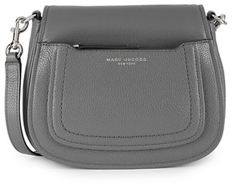 mini empire city leather messenger bolsa
