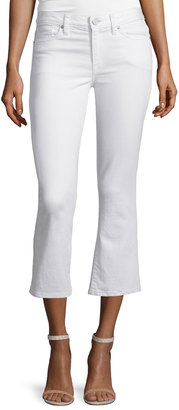 Joie Stretch-Cotton Cropped Flare Pants