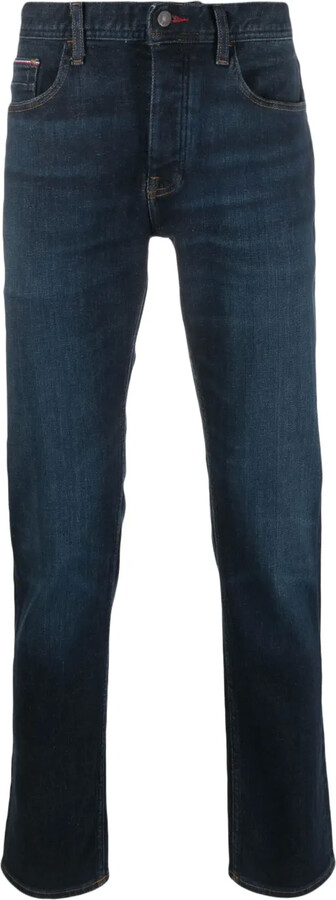 Tommy Hilfiger Denton mid-rise straight-leg trousers