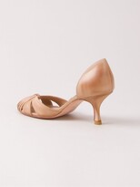 Thumbnail for your product : Sarah Chofakian Round-Toe Pumps