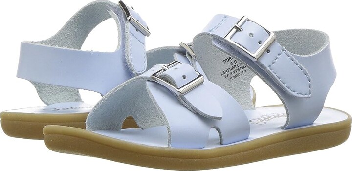 FootMates Tide (Infant/Toddler/Little Kid) Kids Shoes Light Blue : 9 Toddler M, Leather