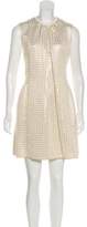 Thumbnail for your product : Marni Metallic Sleeveless Mini Dress Gold Metallic Sleeveless Mini Dress