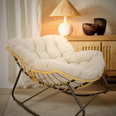 Bay Isle Home Larger Outdoor Rocking Chair