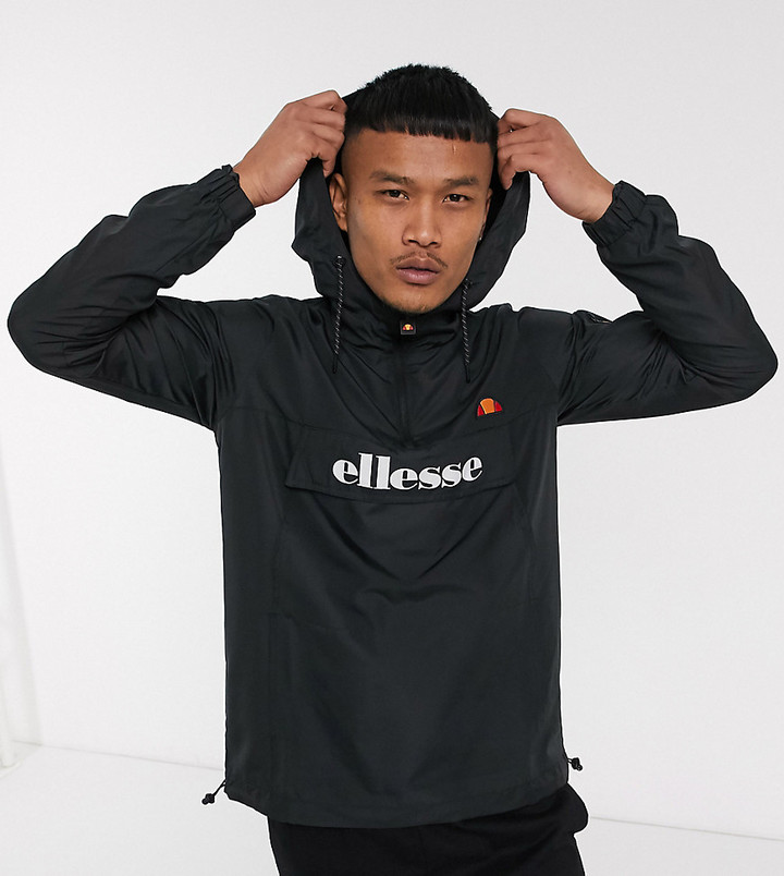 Ellesse Joli utility overhead reflective jacket in black exclusive at ASOS  - ShopStyle Outerwear