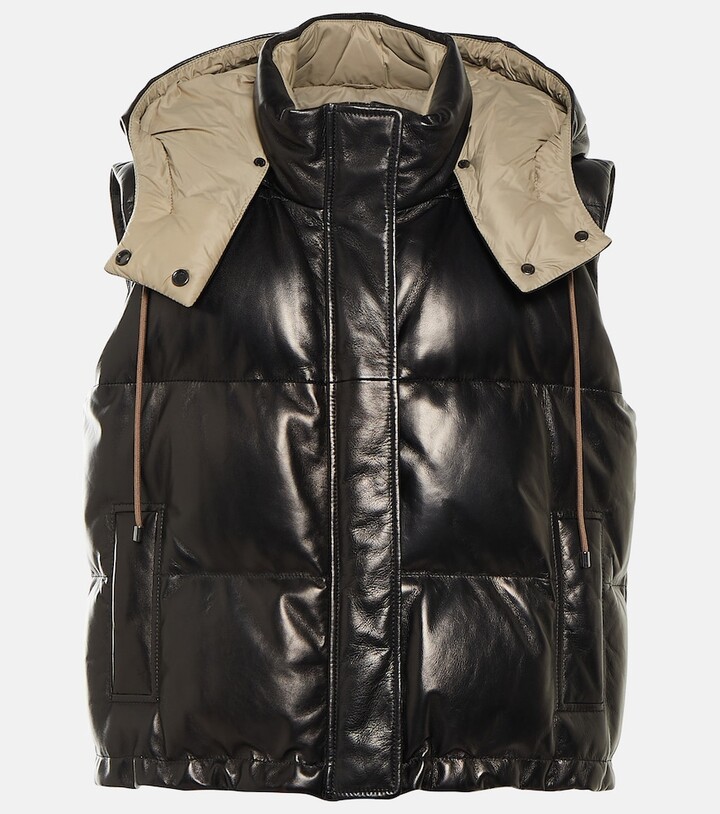 Brunello Cucinelli Leather vest