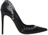 Alexander Mcqueen 105mm Eyelets Leather Pumps