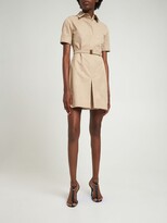 Thumbnail for your product : Burberry Gigi Cotton Gabardine Mini Dress