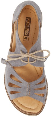 PIKOLINOS Alcudia Suede Lace-Up Sandal