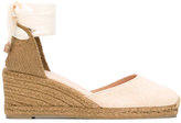 Thumbnail for your product : Castaner Carina low wedge espadrilles - women - Cotton/rubber - 39