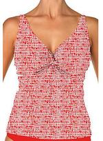 Thumbnail for your product : Sunsets Separates Sunsets Shoreline Tankini Top E,F & G Cups