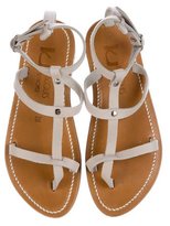 Thumbnail for your product : K Jacques St Tropez Gina Leather Sandals w/ Tags