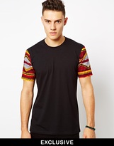Thumbnail for your product : Bite By Dent De Man T-Shirt With Patterned Sleeves