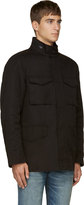 Thumbnail for your product : Rag and Bone 3856 Rag & Bone Black Coated Division Jacket