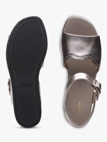 Thumbnail for your product : Clarks Kimmei Way Metallic Wedge Sandals, Pewter