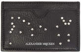 Thumbnail for your product : Alexander McQueen Black Studded Card Holder