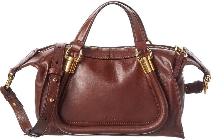 Chloé Paraty 24 Small Leather Shoulder Bag