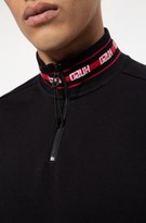 Thumbnail for your product : HUGO BOSS Regular-fit T-shirt with reverse-logo collar