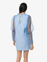 Thumbnail for your product : Viktor & Rolf Sparkles tulle overlay shift dress