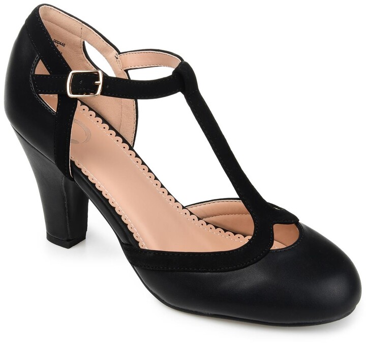 wide width womens pumps