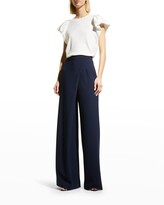 Thumbnail for your product : Black Halo Veer Two-Piece Wide-Leg Jumpsuit