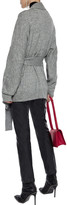 Thumbnail for your product : RtA Porter Distressed Ribbed-knit Cardigan