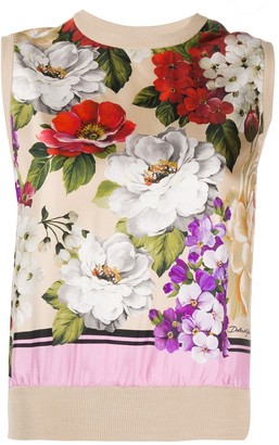Dolce & Gabbana floral print T-shirt